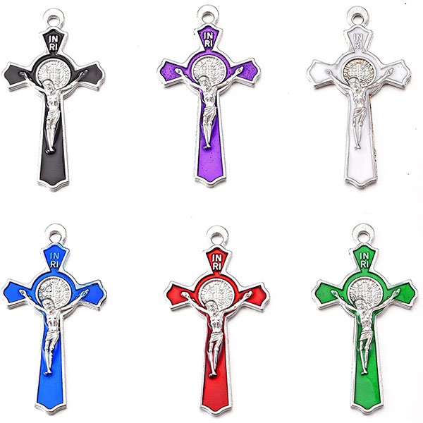Metal Crucifix St Benedict Cross 302703