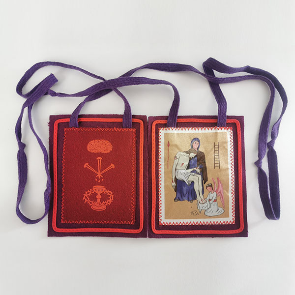 Purple Scapulars of Blessing and Protection 221117