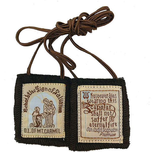 Official Our Lady of Mount Carmel Brown Scapular 221119