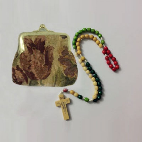 Colored Cord Rosary 350101