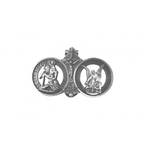 St Christopher Daughter Drive Safely Auto Visor Cl...